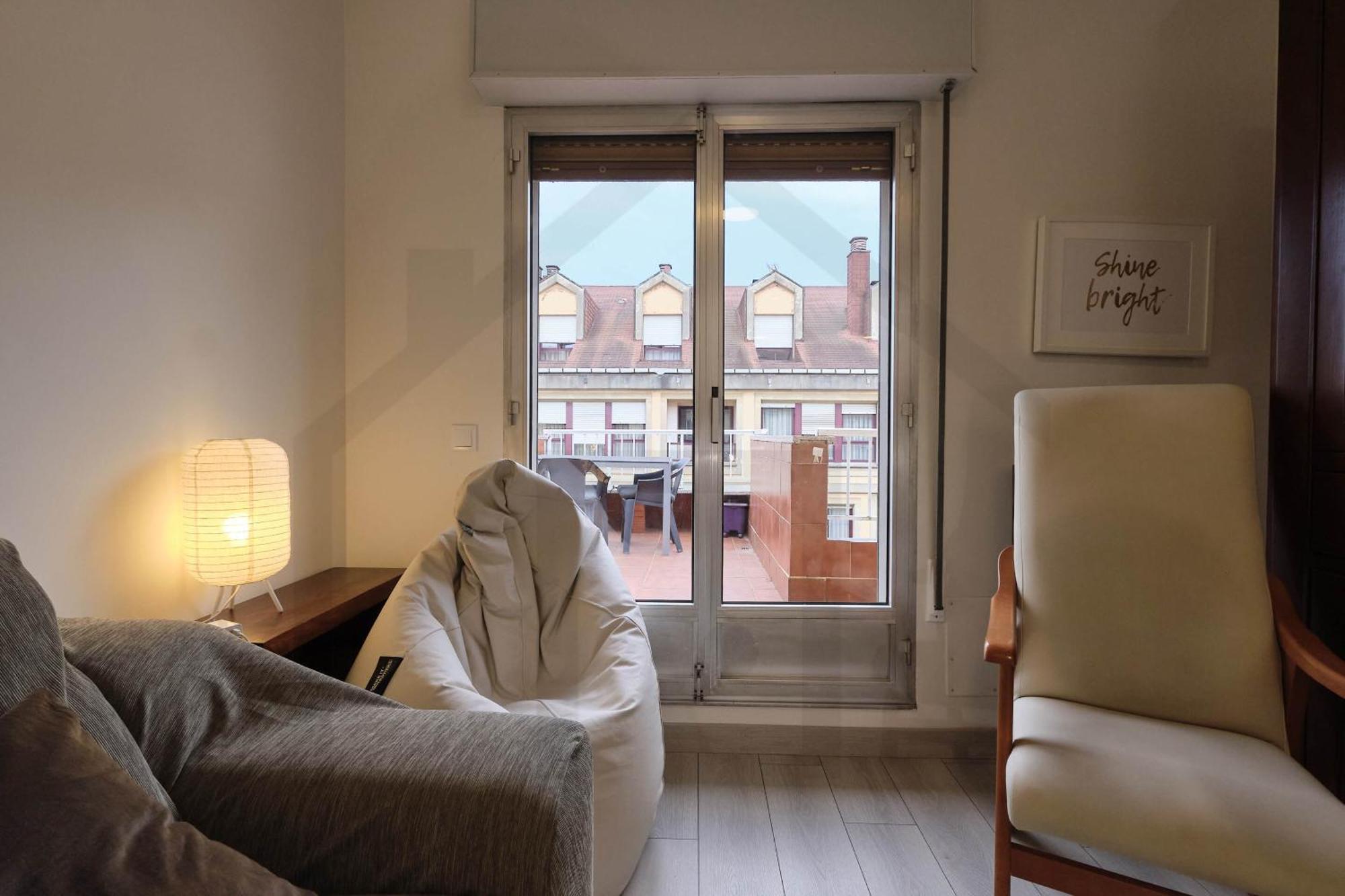 Atico Quintana I - Con Terraza, Vistas A La Ciudad, En El Centro, Con Wifi Y Garaje Leilighet Oviedo Eksteriør bilde